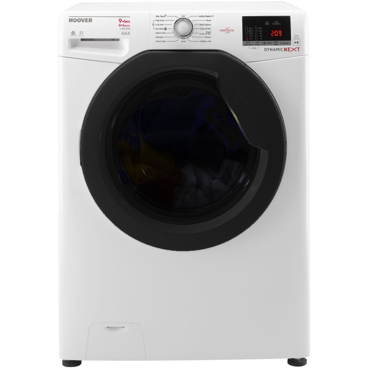 GRADE A3 - Hoover WDXOA596FN Dynamic Next Advance 9kg Wash 6kg Dry 1500rpm Freestanding Washer Dryer - White