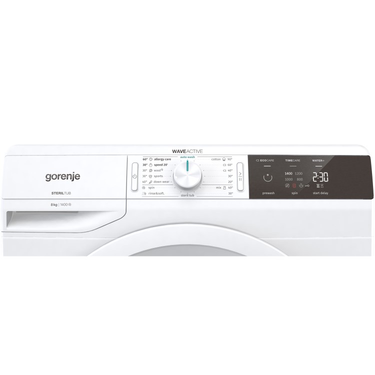 Gorenje WE843 8kg 1400rpm Freestanding Washing Machine - White