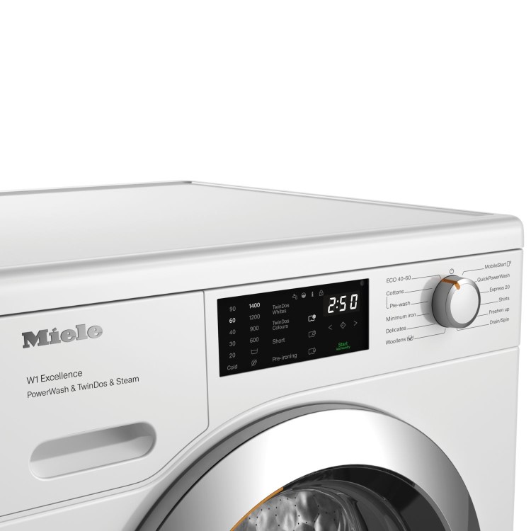 Miele W1 9kg 1400rpm Washing Machine - White