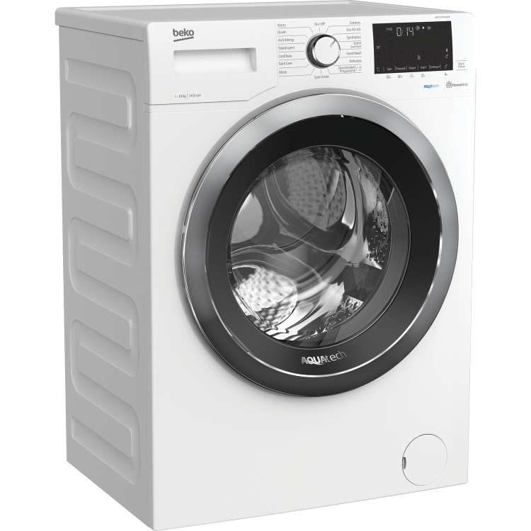 Beko AquaTech 10kg 1400rpm Freestanding Washing Machine - White