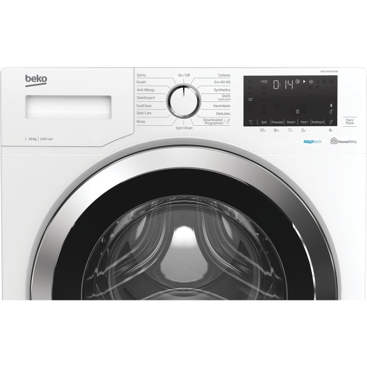 Beko AquaTech 10kg 1400rpm Freestanding Washing Machine - White