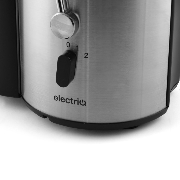 GRADE A1 - ElectriQ WF1000 Whole Fruit Power Juicer Stainless Steel 990W