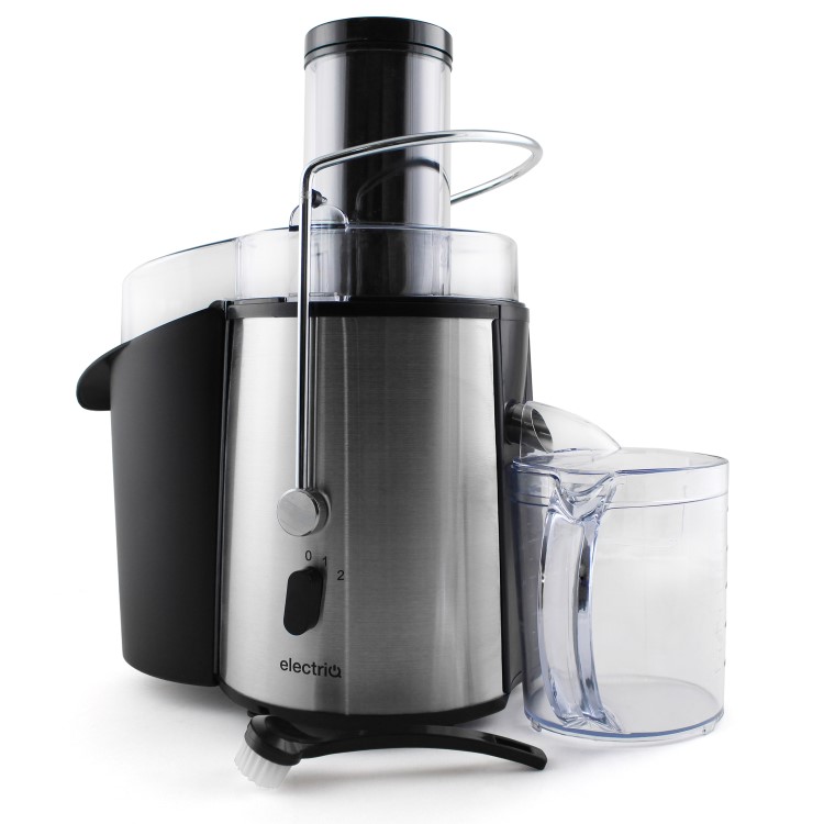 GRADE A1 - ElectriQ WF1000 Whole Fruit Power Juicer Stainless Steel 990W