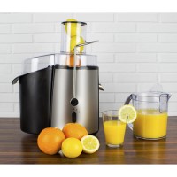 GRADE A1 - ElectriQ WF1000 Whole Fruit Power Juicer Stainless Steel 990W
