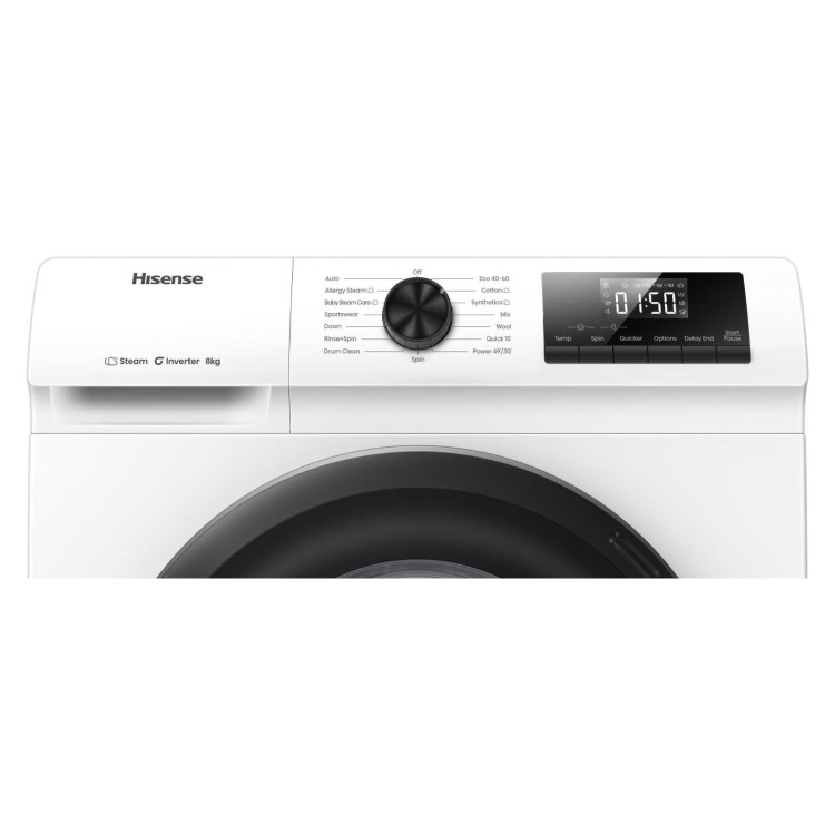 Hisense 1Q Series 8kg 1400rpm Washing Machine  - White