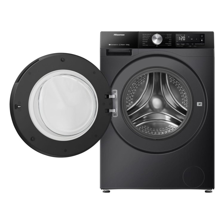 Hisense 10.5kg 1400rpm Washing Machine - Black