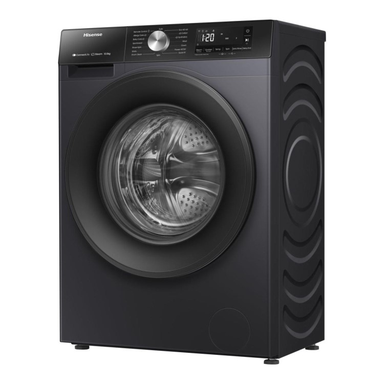 Hisense 10.5kg 1400rpm Washing Machine - Black