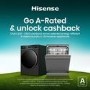 Hisense 10.5kg 1400rpm Washing Machine - Black