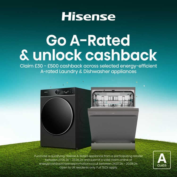 Hisense 10.5kg 1400rpm Washing Machine - Black