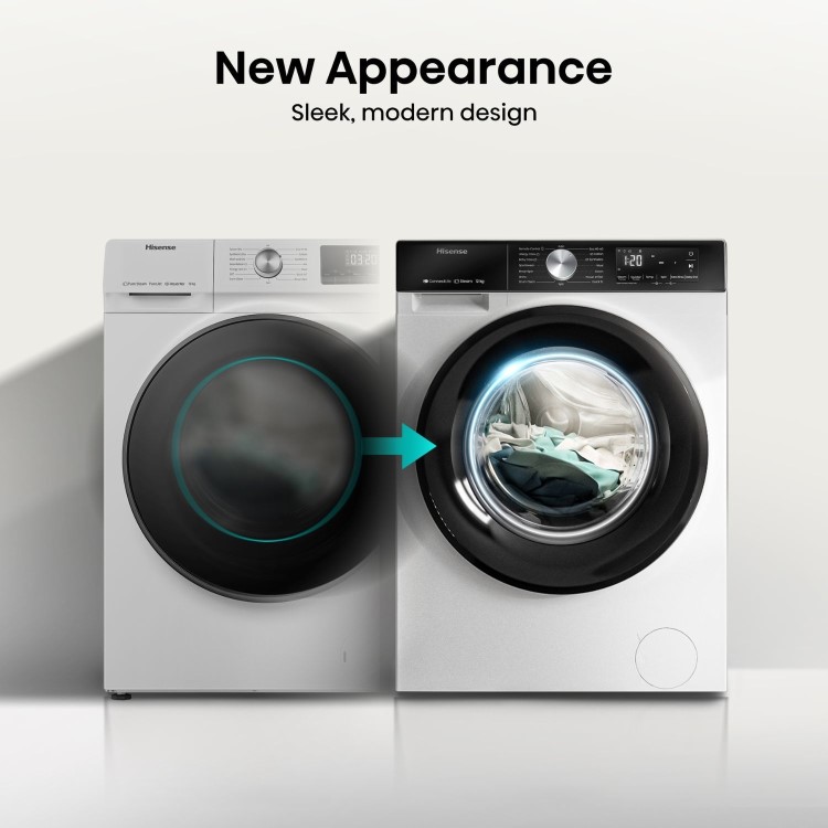 Hisense 3 Series 12kg 1400rpm Washing Machine - White
