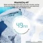 Hisense KitchenFit 5i Series 10kg Wash 6kg Dry 1400rpm Washer Dryer - White
