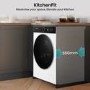 Hisense KitchenFit 5i Series 10kg Wash 6kg Dry 1400rpm Washer Dryer - White