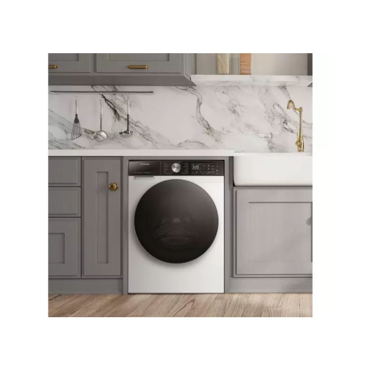 Refurbished Hisense 5S Series WF5S1045BW Freestanding 10.5KG 1400 Spin Washing Machine White