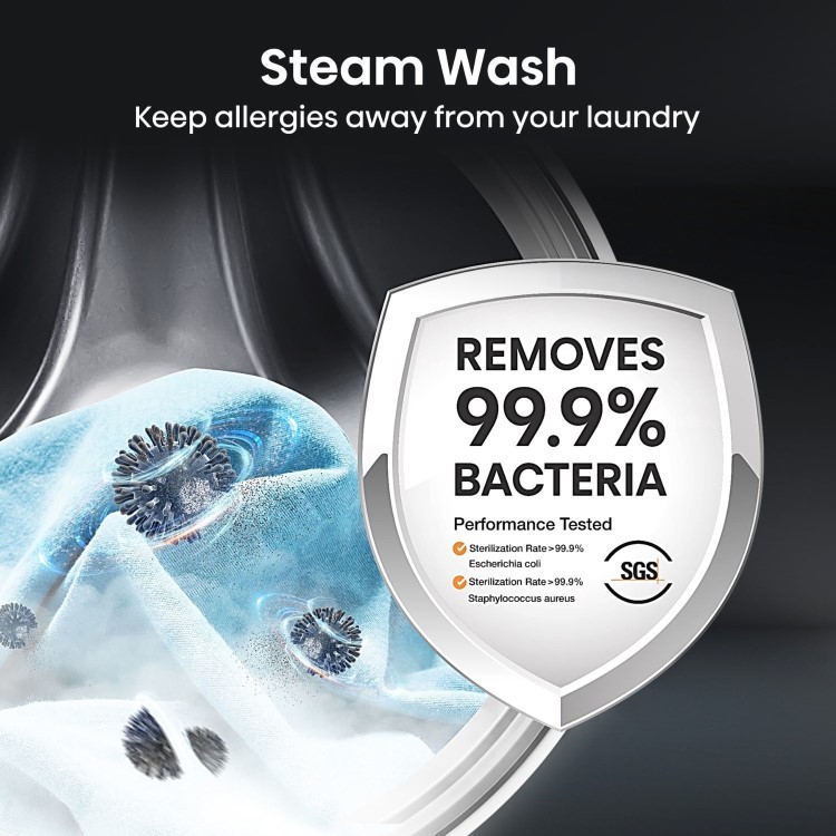 Hisense 5S Series 10.5kg 1400rpm Washing Machine - White