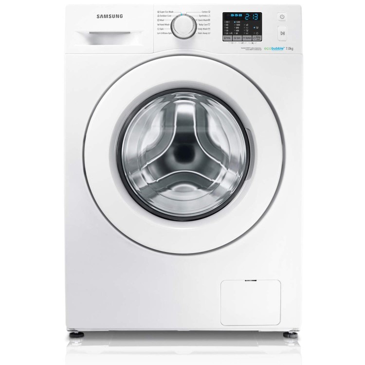 Samsung WF70F5E0W4W EcoBubble 7kg 1400rpm Freestanding Washing Machine White