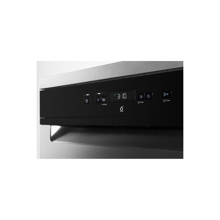 Whirlpool WFC3C24PX 14 Place Freestanding Dishwasher with Quick Wash - Stainless Steel