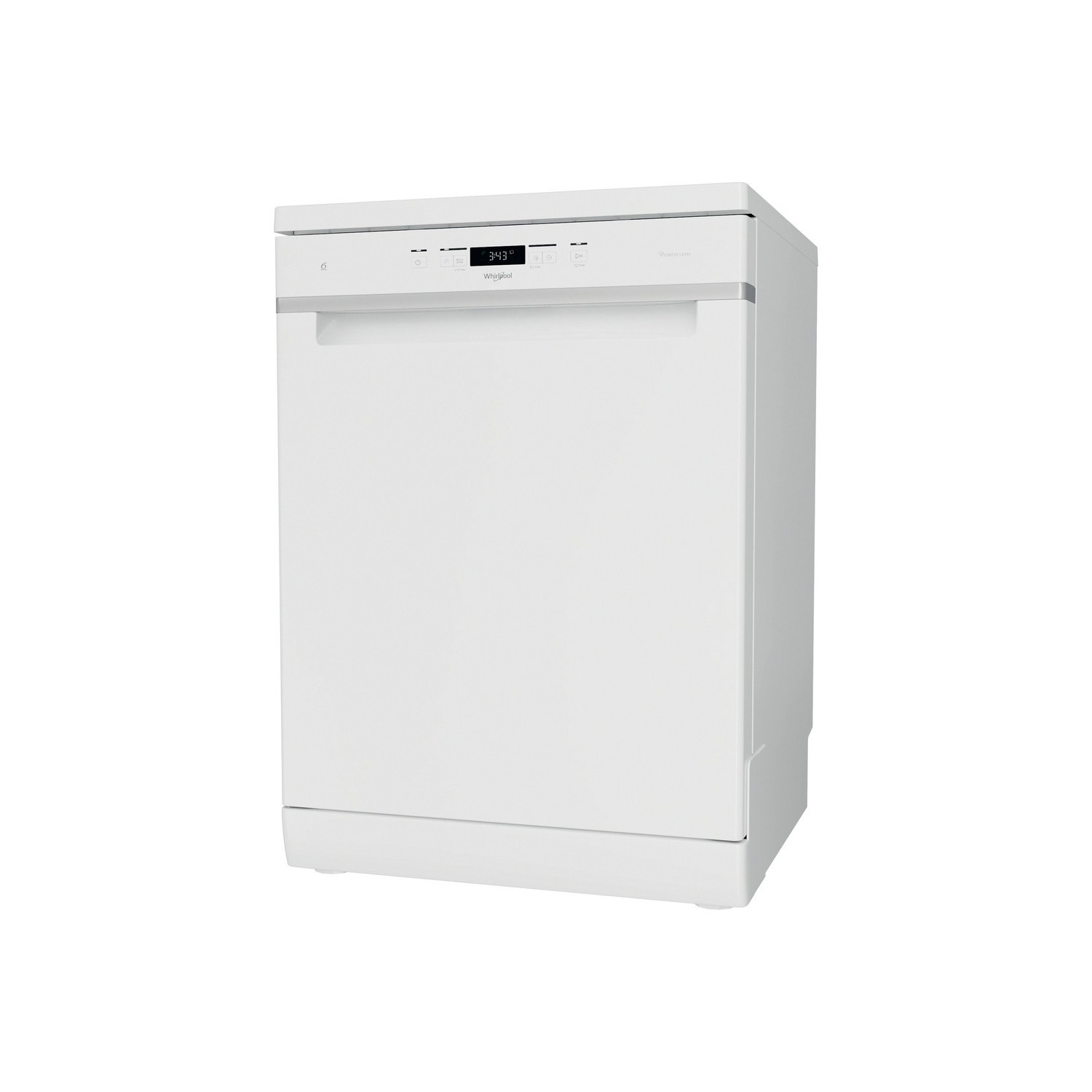 Whirlpool WFC3C33PFUK 14 Place 9L Freestanding Full Size Dishwasher - White