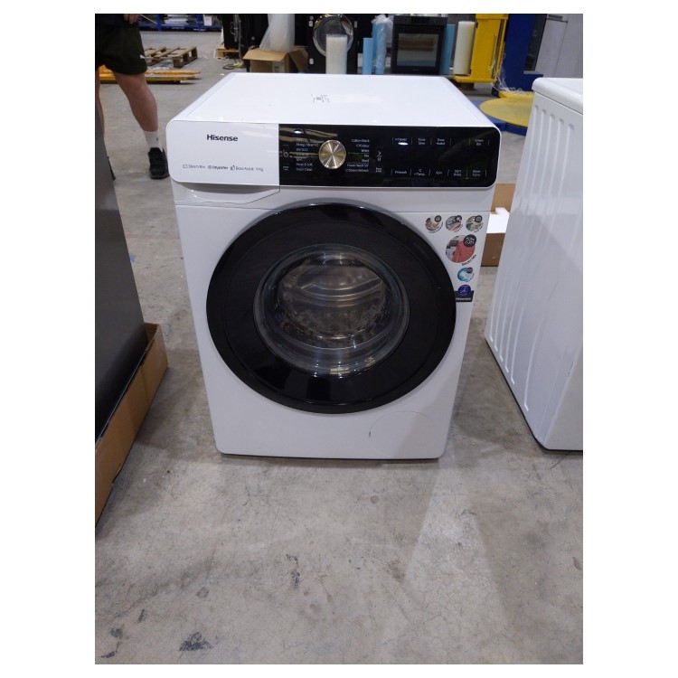 Refurbished Hisense WFGA90141VM Freestanding 9KG 1400 Spin Washing Machine White