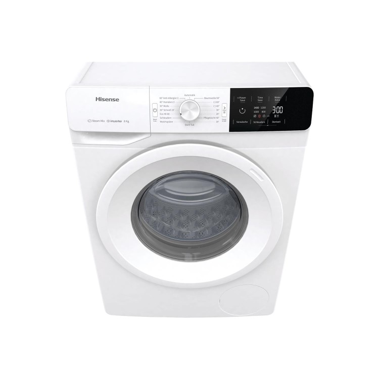 Hisense 8kg 1400rpm Freestanding Washing Machine - White