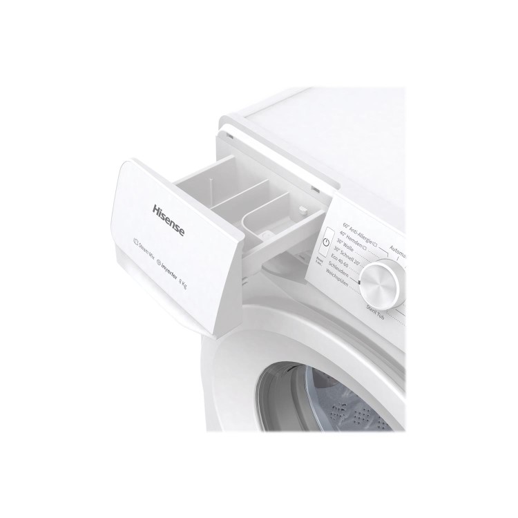 Hisense 8kg 1400rpm Freestanding Washing Machine - White