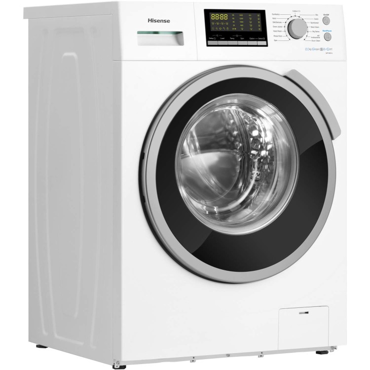 Hisense WFH8014 8kg 1400rpm Freestanding Washing Machine White