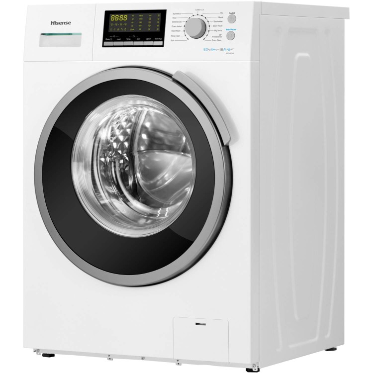 Hisense WFH8014 8kg 1400rpm Freestanding Washing Machine White