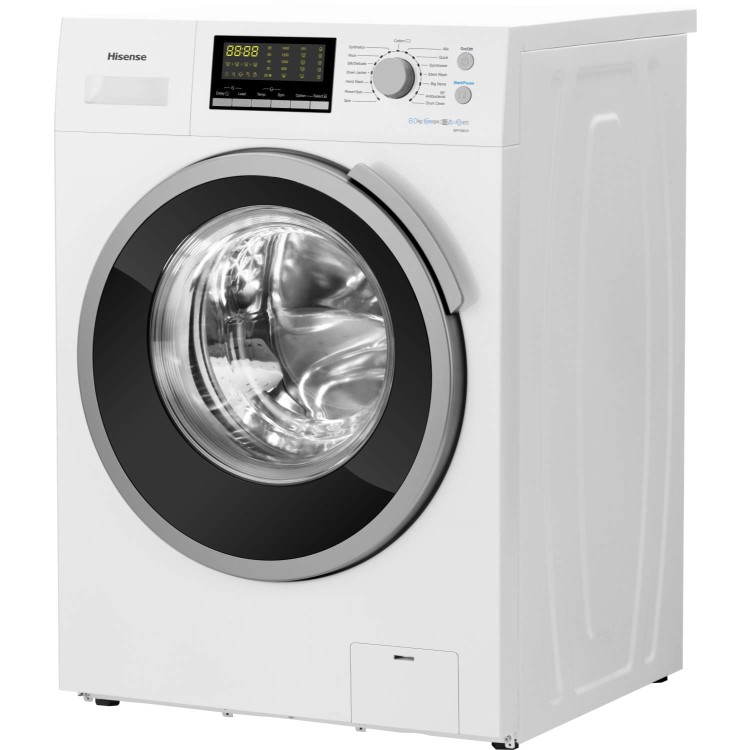 Hisense WFH8014 8kg 1400rpm Freestanding Washing Machine White