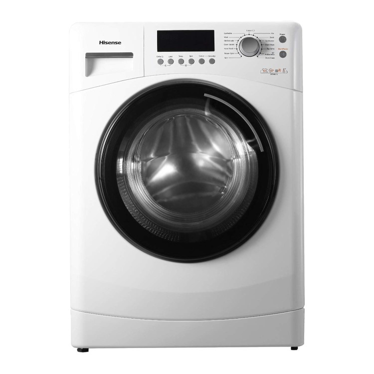 Hisense WFN9012 9kg 1200rpm Freestanding Washing Machine White
