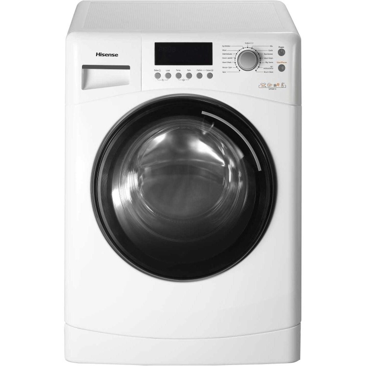 Hisense WFN9012 9kg 1200rpm Freestanding Washing Machine White