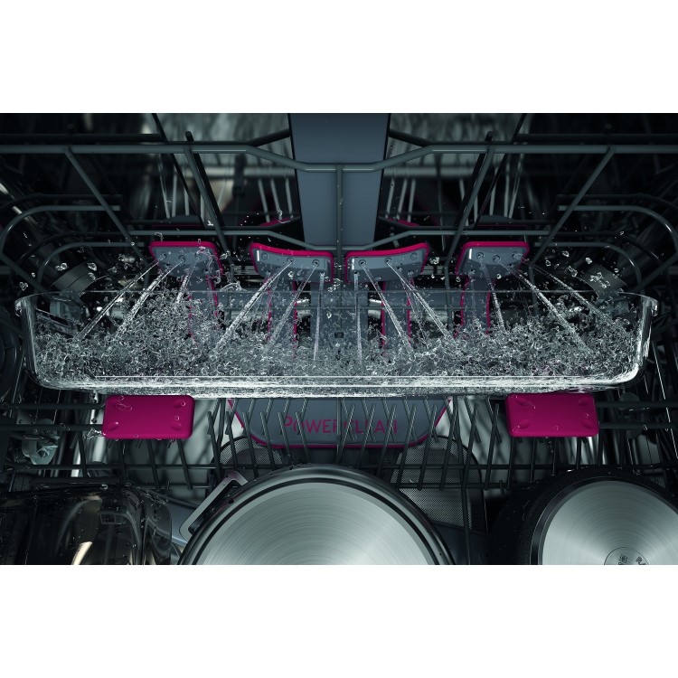 Whirlpool 14 Place Settings Freestanding Dishwasher - Silver
