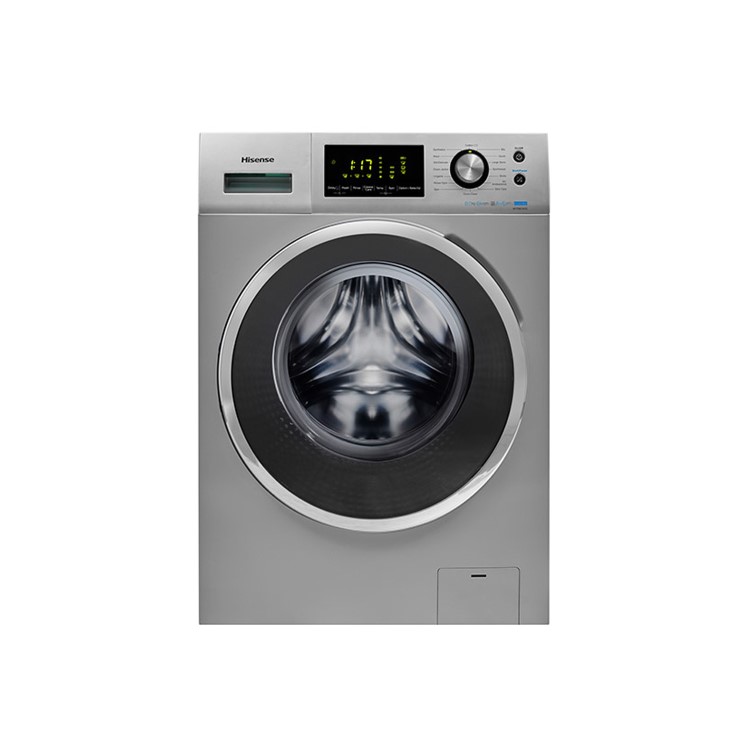 Hisense WFP8014VS Energy Efficient 8kg 1400rpm Freestanding Washing Machine - Silver