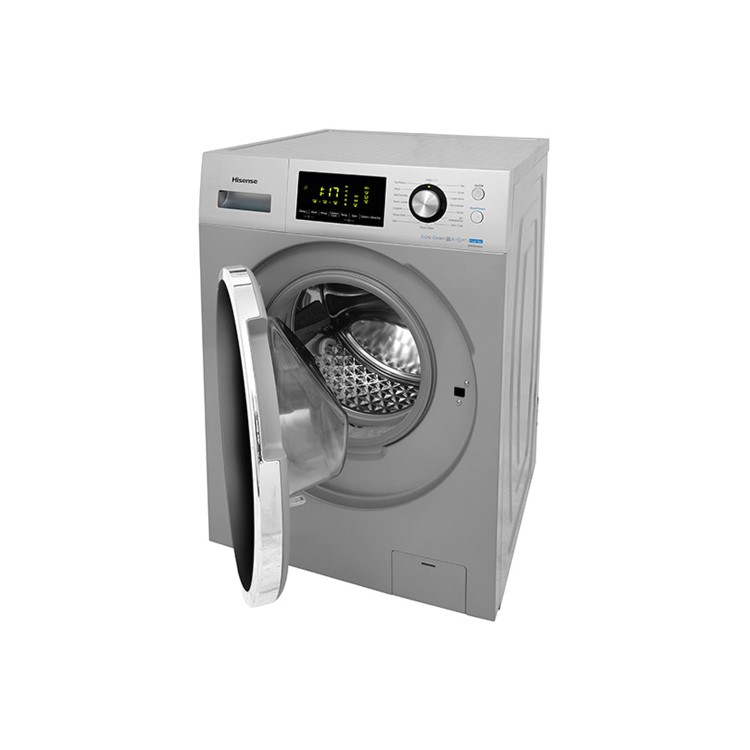 Hisense WFP8014VS Energy Efficient 8kg 1400rpm Freestanding Washing Machine - Silver