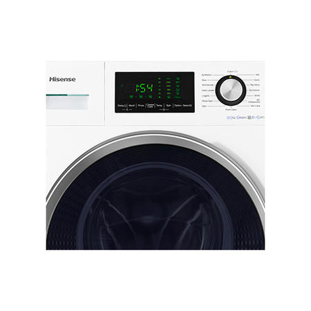 GRADE A1 - Hisense WFP8014V 8kg 1400rpm Freestanding Washing Machine - White
