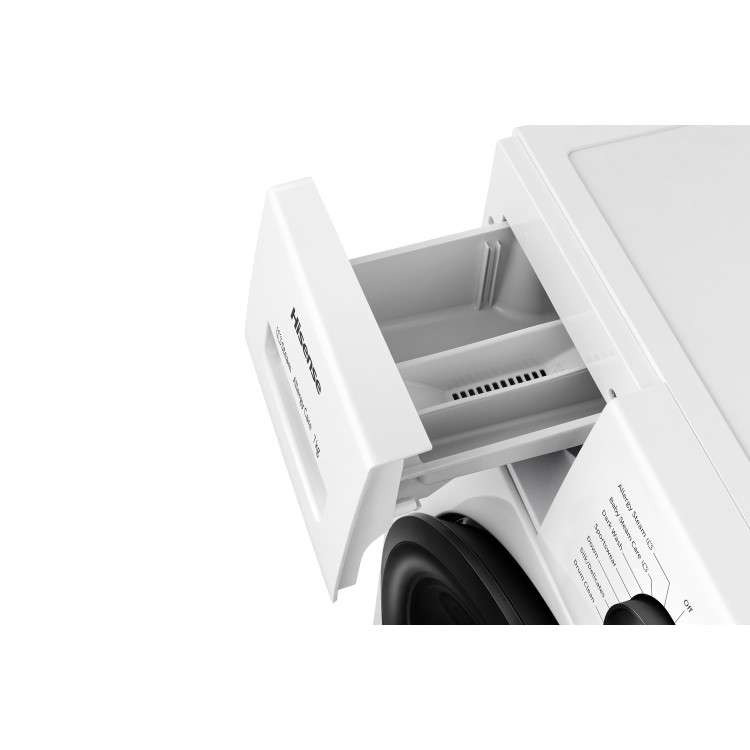 Hisense PV Series 7kg 1200rpm Freestanding Washing Machine With Steam - White