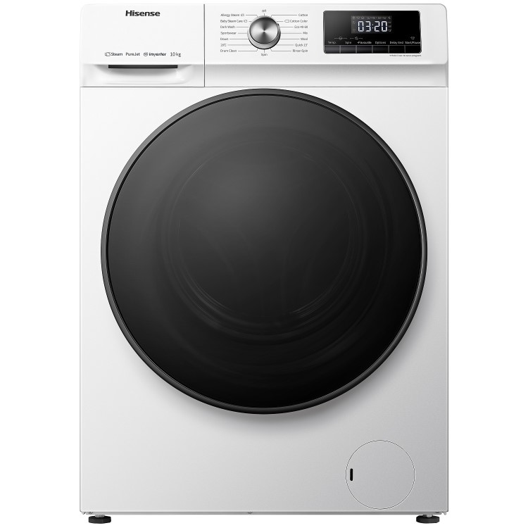 Hisense 3 Series 10kg 1400rpm Washing Machine - White