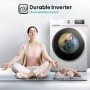 Refurbished Hisense Series 3 WFQA1214EVJM Freestanding 12KG 1400 Spin Washing Machine White