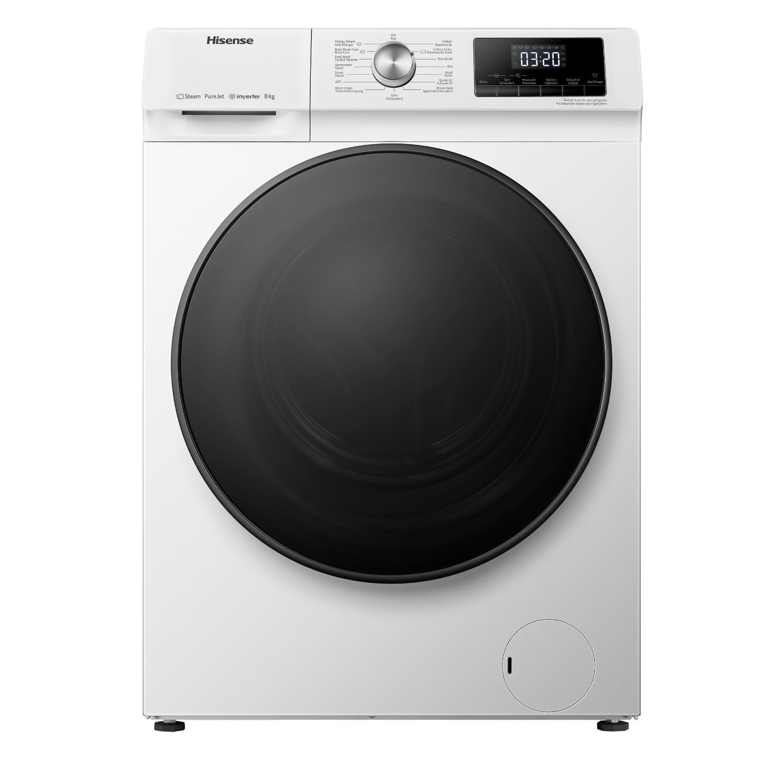 即日発送】 HW-DG80A 洗濯機 HISENSE HISENSE 洗濯機 8.0kg ブラウン