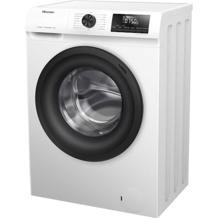 Refurbished Hisense WFQP9014EVM Freestanding 9KG 1400 Spin Washing Machine White