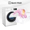 Hisense QY Series 10kg 1400rpm Freestanding Washing Machine - White
