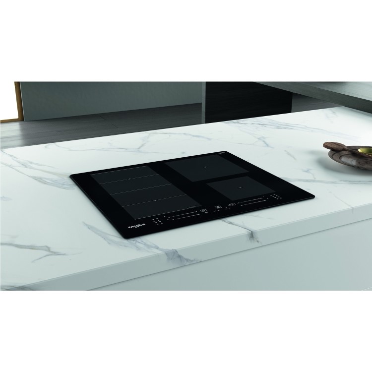 Whirlpool WFS0160NE Touch Control 4 Zone Induction Hob - Black