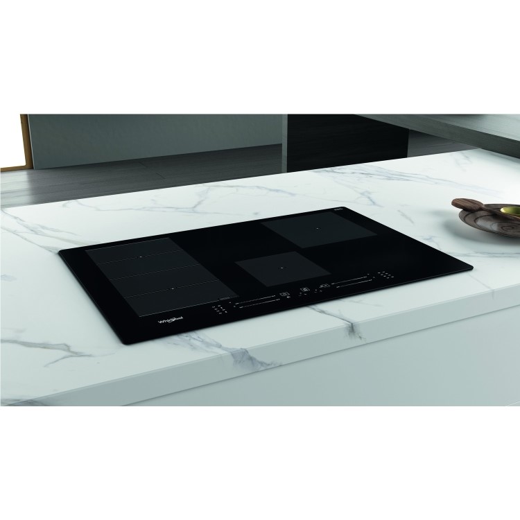 Whirlpool WFS3977NE Touch Control 4 Zone Induction Hob - Black