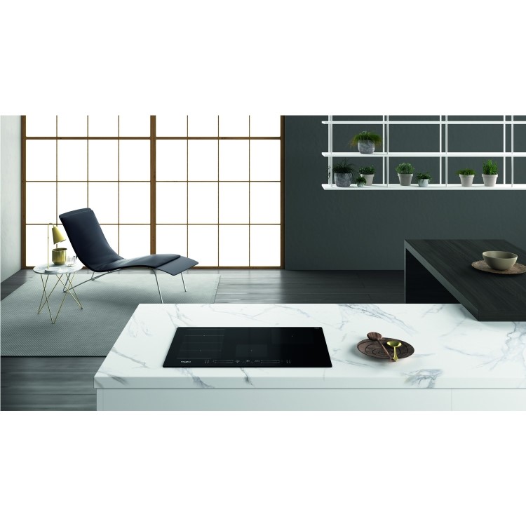 Whirlpool WFS3977NE Touch Control 4 Zone Induction Hob - Black