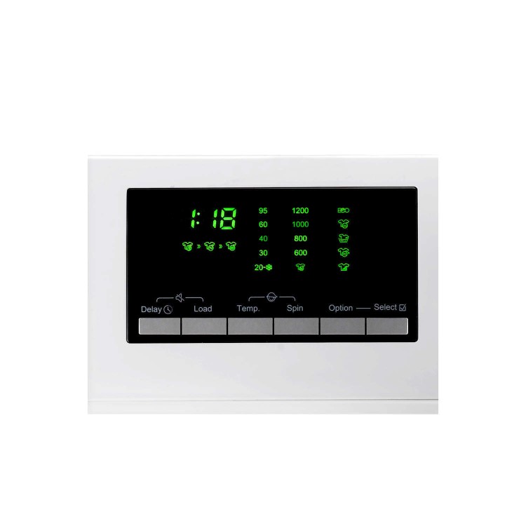 Hisense WFU6012 6kg 1200rpm Freestanding Washing Machine - White