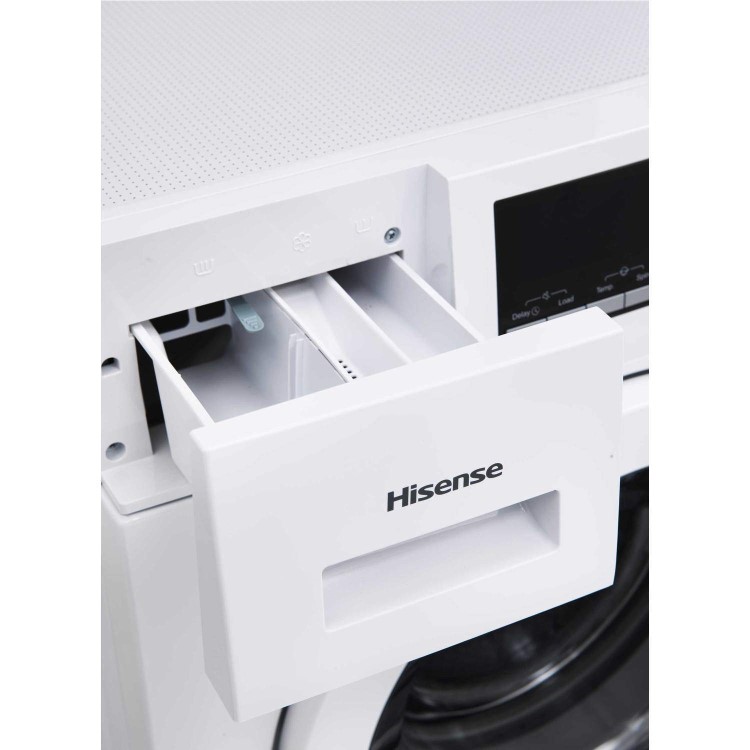 Hisense WFU6012 6kg 1200rpm Freestanding Washing Machine - White