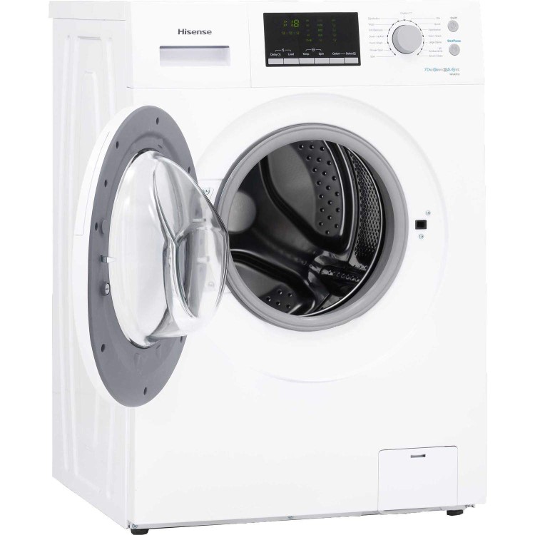 Hisense WFUA7012 7kg 1200rpm A+++ Freestanding Washing Machine - White