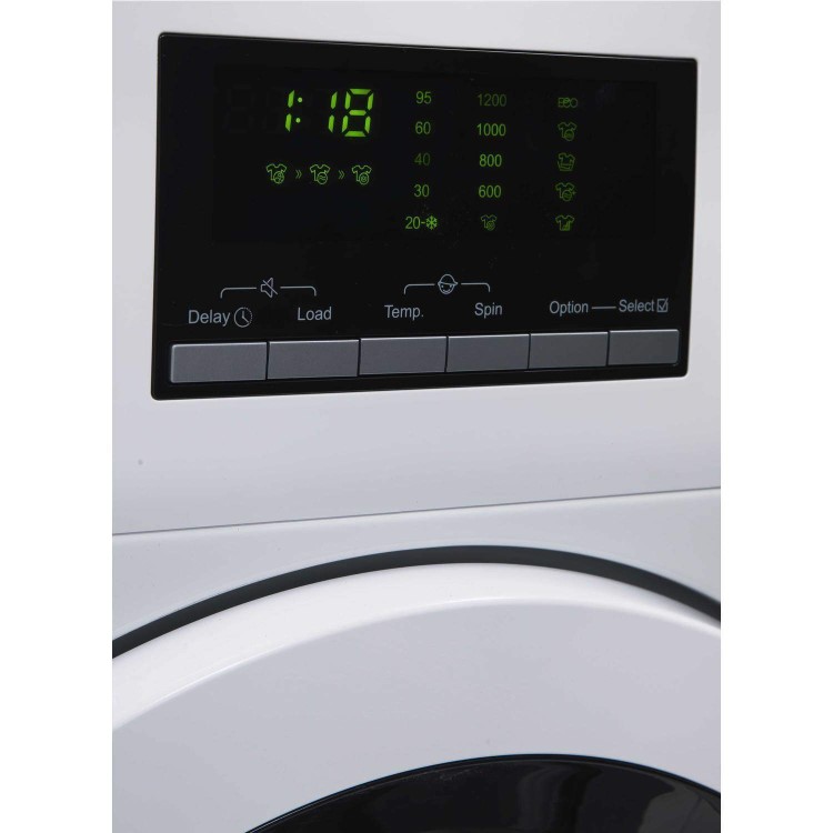 Hisense WFUA7012 7kg 1200rpm A+++ Freestanding Washing Machine - White