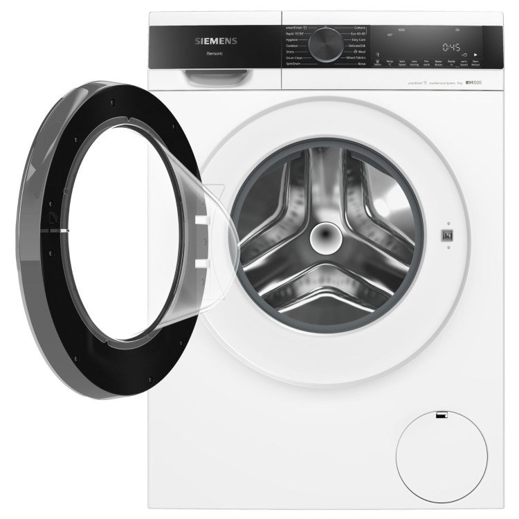 Siemens iQ500 9kg 1600rpm Washing Machine - White