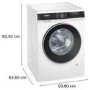 Siemens iQ500 9kg 1600rpm Washing Machine - White
