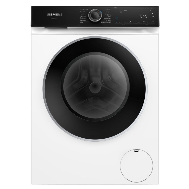 Siemens iQ500 9kg 1600rpm Washing Machine - White