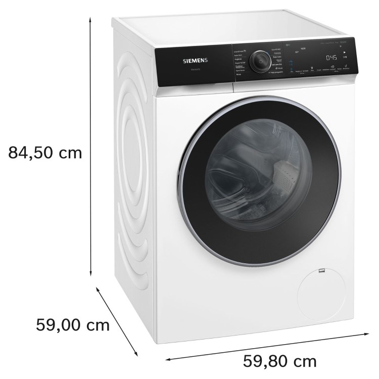Siemens iQ500 9kg 1600rpm Washing Machine - White